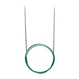 Спицы круговые "Mindful" 3мм/100см, нержавеющая сталь, серебристый, KnitPro, 36115