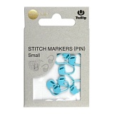 Маркер для вязания "amicolle", тюльпан, размер 17*9мм, пластик, синий, Tulip, AC-081e