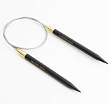 Спицы круговые "Lantern Moon" 7мм/80см, эбеновое дерево, KnitPro, 350091