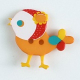 Пуговица, размер 25мм, пластик, Dill, 330883/25-12