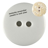 Пуговица двухсторонняя, размер 23мм, пластик, Dill, 341264/23-12