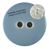 Пуговица двухсторонняя, размер 23мм, пластик, Dill, 342804/23-12