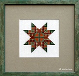 Купить недорого   Набор для вышивания "Звезда-1" 10,5*10,5см, Acufactum Ute Menze, 2900-09  в интернет магазине Фэмили хобби