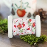 Купить недорого   Тесьма декоративная "Яблоко омелы", ширина 16мм, Acufactum Ute Menze,  в интернет магазине Фэмили хоби