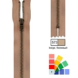 Застежка-молния YKK, неразъемная, рейка 5мм (ширина ленты 2,5см), длина 14см, Kleiber, 698-15