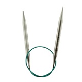 Спицы круговые укороченные "Mindful" 6,5мм/40см, нержавеющая сталь, серебристый, KnitPro, 36064