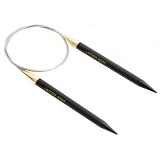 Спицы круговые "Lantern Moon" 3,25мм/100см, эбеновое дерево, KnitPro, 350102