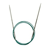 Спицы круговые "Mindful" 3,5мм/100см, нержавеющая сталь, серебристый, KnitPro, 36117