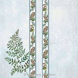 Купить недорого   Тесьма декоративная, тканая "Лесная сова", ширина 16мм, 100% полиэстер, Acufactum,  в интернет магазине Фэмили хоби