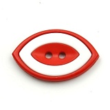 Пуговица, размер 28мм, пластик, Dill, 370587/28-12