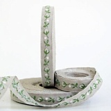 Купить недорого   Тесьма декоративная "Бутоны роз", ширина 10мм, Acufactum Ute Menze,  в интернет магазине Фэмили хоби