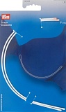 Косточки для бюстгальтера, размер F (115) 36*19,5*12,5см, сталь/нейлон, белый, 2шт, Prym, 991823