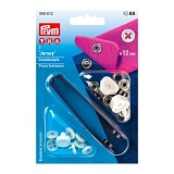 Кнопки "Джерси" с имитацией стежка, диаметр 12мм, Prym, 390612