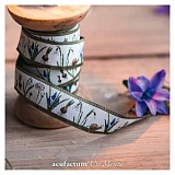 Купить недорого   Тесьма декоративная, тканая "Вестники весны", ширина 16мм, 100% полиэстер, Acufactum,  в интернет магазине Фэмили хоби