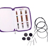 Набор "Starter Set" съемных спиц "Symfonie", длина 13см, 3 размера, KnitPro, 20660