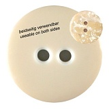 Пуговица двухсторонняя, размер 23мм, пластик, Dill, 342801/23-12