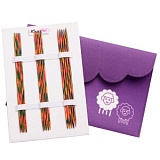 Набор "Double" спиц чулочных длиной 20см "Symfonie", 6 размеров, KnitPro, 20665