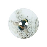 Пуговица «Пчела» с 2 отверстиями, размер 20мм, Union Knopf by Prym, U0453842020090101-15