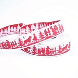 Купить недорого   Тесьма декоративная "Сказочный лес", ширина 25мм, Acufactum Ute Menze,  в интернет магазине Фэмили хоби