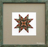 Купить недорого   Набор для вышивания "Звезда-2" 10,5*10,5см, Acufactum Ute Menze, 2900-10  в интернет магазине Фэмили хобби