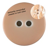 Пуговица двухсторонняя, размер 18мм, пластик, Dill, 312812/18-12