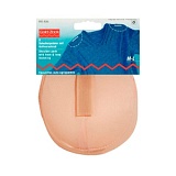 Накладки плечевые реглан с липучкой, размерM-L, 115*150*11мм, телесный, 100%полиамид, 2шт на 993836