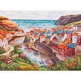 Купить недорого   Набор для вышивания Maia "Staithes" 30*40см, MEZ Венгрия, 5678000-02002  в интернет магазине Фэмили хобби