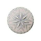 Пуговица на ножке, размер 20мм, металл/пластик, розовый, Union Knopf by Prym, U0453848020004601-8