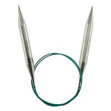 Спицы круговые "Mindful" 12мм/80см, нержавеющая сталь, серебристый, KnitPro, 36109