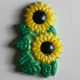 Пуговица, размер 30мм, пластик, Dill, 340505/30-10