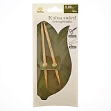 Спицы круговые "Knina Swivel" 5мм/60см, бамбук, натуральный, Tulip, KS-600500