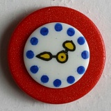 Пуговица, размер 18мм, пластик, Dill, 250930/18-30