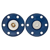 Кнопки пришивные, диаметр 20мм, металл/пластик, Union Knopf by Prym, U0019630020006601-18