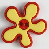 Пуговица, размер 20мм, пластик, Dill, 281045/20-12