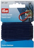 Купить недорого   Эластичный шнур, диаметр 2,5мм (60% эластодиен, 40% полиэстер), бирюзовый, 3м в упак, Prym, 971237  в интернет магазине Фэмили хоби