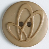 Пуговица, размер 25мм, пластик, Dill, 318609/25-12