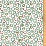 Ткань "Прекрасные венки", ширина 145см, 100% хлопок, Acufactum Ute Menze, 3523-889