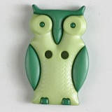 Пуговица, размер 25мм, пластик, многоцветный, Dill, 330800/25-12