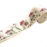 Купить недорого   Тесьма декоративная "Играющие жуки", ширина 50мм, Acufactum Ute Menze,  в интернет магазине Фэмили хоби