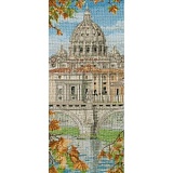 Купить недорого   Набор для вышивания Anchor "St. Peter’s Basilica" 32*14см, MEZ Венгрия, PCE0815  в интернет магазине Фэмили хобби