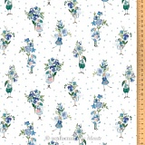 Ткань "Цветочное поздравление", ширина 145см, 100% хлопок, Acufactum, 3523-928