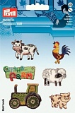 Набор термоаппликаций "На ферме", Prym, 925593
