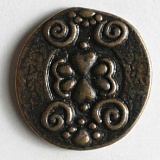 Пуговица, размер 23мм, металл, Dill, 330368/23-20